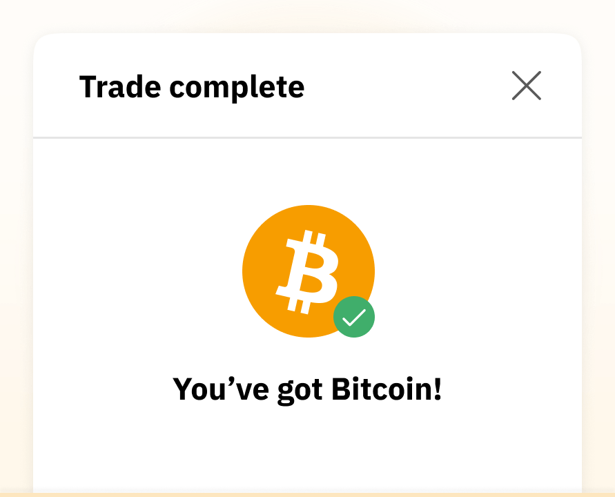 You've got Bitcoin!